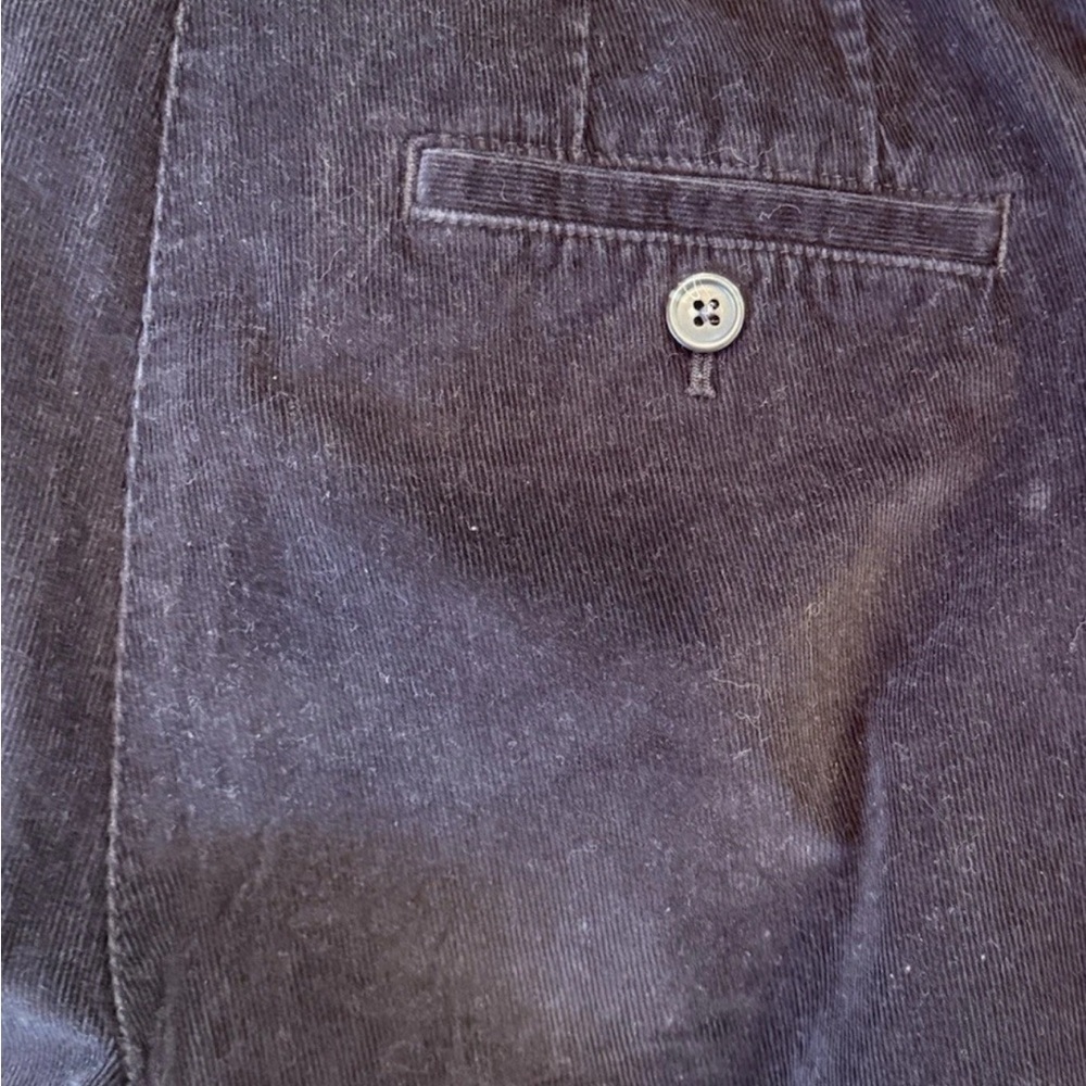 J. Jill Black Corduroy Straight Leg Pants Stretch Mid Rise 4 Petite - Picture 5 of 8